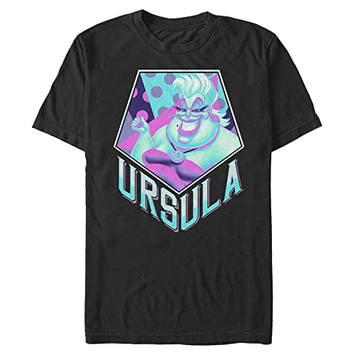 T-Shirt Disney Ursula Pentaneon Homme Haut Manche Courte Col Rond