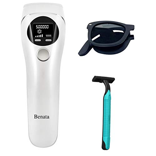 Laser Hair Removal for Women & Men, IPL Permanent Hair Removal, Painless 500,000