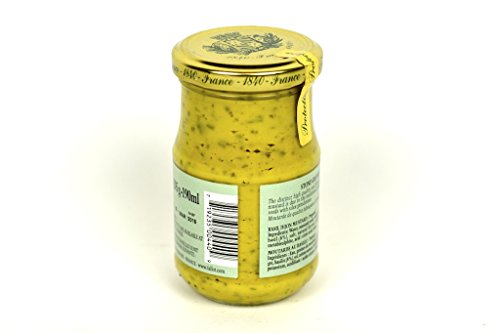 Edmond Fallot Dijon Mustard With Basil 7.2Oz Case Of 6 Units - Wholesale #TOP3