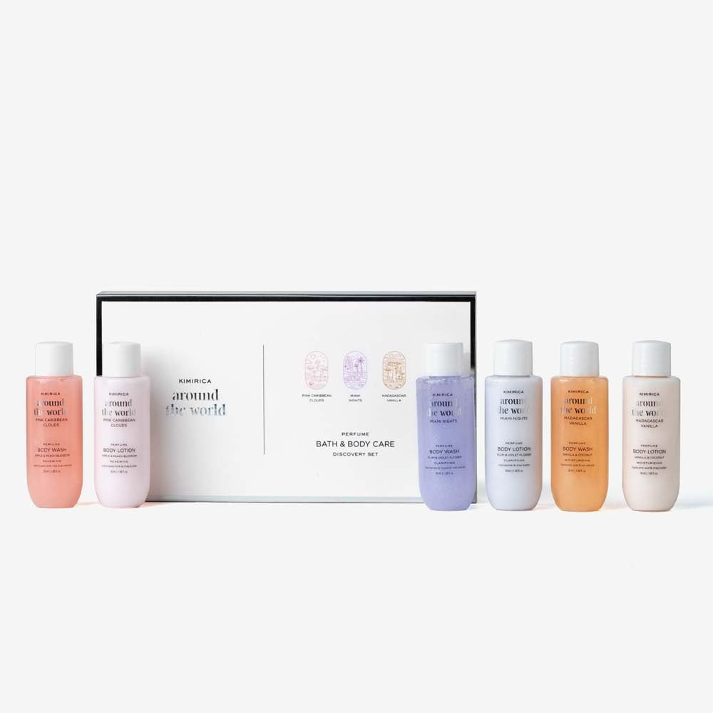 Kimirica Around the World perfumed Bath and Body Gift Set, Set of 6-image-25
