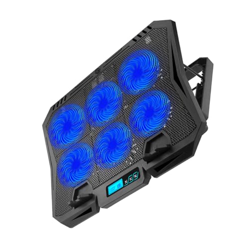 Base refrigerante ajustable para laptop 15.6 pulgadas miniatura 1