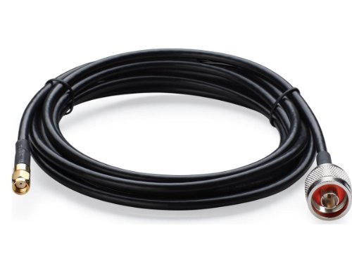 Premiertek 低損失 0.5厚 RG58/U(SYV-50)無線LAN 遠距離通信用外部 アンテナ 同軸ケーブル 5メートル NP⇔SMAP(R) 損失3.12dB i8my1cf Amazon | Premiertek 低損失 0.5㎝厚 RG58/U 無線LAN 50Ω 通信用 屋外