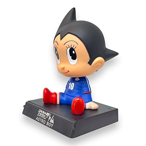 Image of AUGEN Super Hero Astro Boy Action Figure Limited Edition Bobblehead with Mobile Holder for Car Dashboard, Office Desk & Study Table (Pack of 1)
