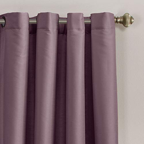 Lush Decor White/Gray Prima Window Curtains Panel Set for Living Dining Room, Bedroom (Pair), 54 x 84-inch, 54" W x 84" L - Image 2