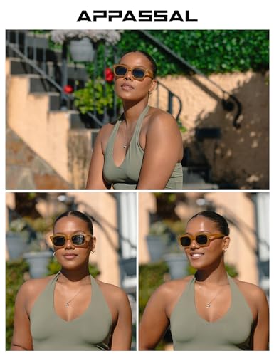 Retro Rectangular Sunglasses for Women Men Vintage 90s Fashion Trendy 2025 Square Sunnies AP37312