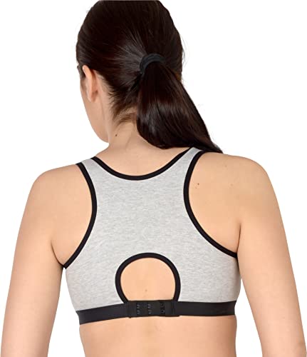Image of Selfcare Women Cotton Blend Full Coverage Non Padded Sports Bra