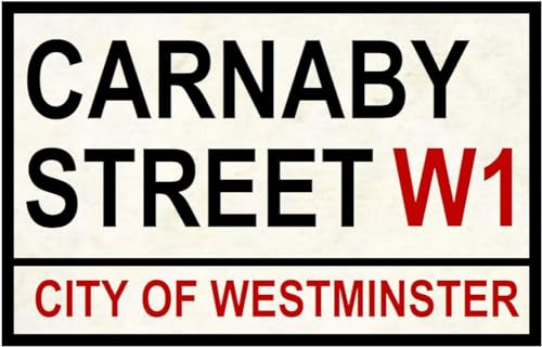 TammieLove Street/Road Signs (Carnaby Street) New 8X12 Inches