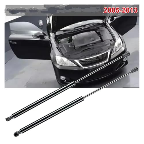 Tige hydraulique de capot pour Lexus IS 2005-2013 avec double ressort à gaz stable - 4