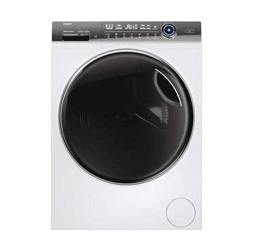 Haier I-Pro Serie 7 Plus, Lavatrice a carica frontale 10 KG, Libera Installazione, Classe A-10%, 1400 giri, Opzione Vapore, 14 programmi, App hOn, Smart Dosing, AxLxP 85x60x58 cm, Bianca - HW100-B1497