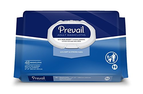 Prevail Soft Pack Adult Washcloths, 12"x 8" (576 Count)