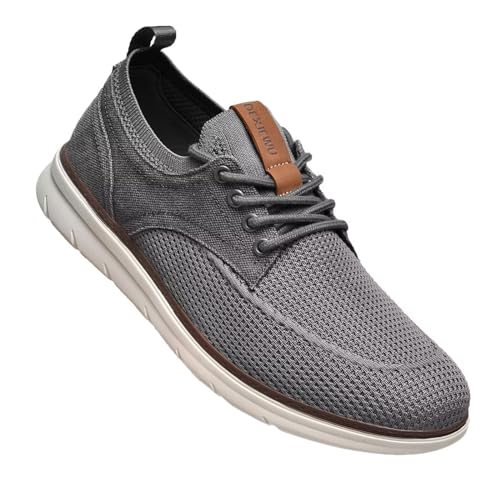 Men's Casual Dress Oxfords Business Walking Shoes Comfortable Mesh Work Sneakers