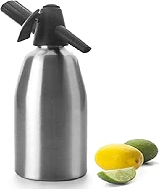 IBILI Soda Siphon 800 Ml, Aluminium, Metallic, 30 x 30 x 30 cm