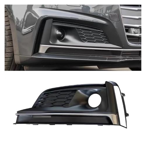 Grille de phare antibrouillard gauche pour A5 S5 2017 2018 - 5