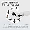 Elgato Wave Mic Arm Pro White - 360° Rotatable Low Profile Gas Spring Microphone Arm, Works Mics/Shure SM7B/HyperX QuadCast/Rode/Blue Yeti & more – For Broadcasting/Podcasting/Streaming #2