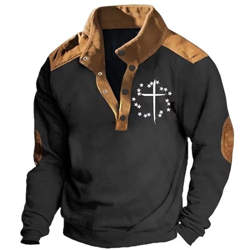 Sweat à capuche couleur unie pour homme coupe décontractée à manches longues
