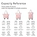 Finnhomy 50L Expandable Rolling Duffel Bag with Wheels Foldable Duffel Bag for Travel Carry on Bag with Wheels Luggage Travel bag Detachable Wheel Duffel Bag for Shopping Travel Outdoor, Pink