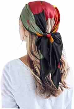 Hoofdsjaals voor vrouwen zoals zijden haarwraps voor slapen satijnen sjaal halsdoek voor dames 70 cm, Ivoor, L Hoofdsjaals voor vrouwen zoals zijden haarwraps voor slapen satijnen sjaal halsdoek voor dames 70 cm, Ivoor, L