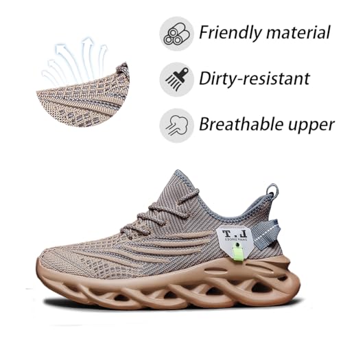Image of DLWKIPV Women Running Shoes Walking Training Sneakers Sport Gym Fitness Tennis Shoes Non Slip Fashion Comfortable Lightweight Shoe for Casual Jogging Mesh Breathable Sneaker