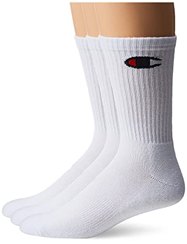 Champion Men's Classic C Crew Socks 3-Pack
