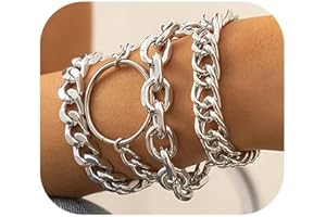 Silver Chunky Bracelet