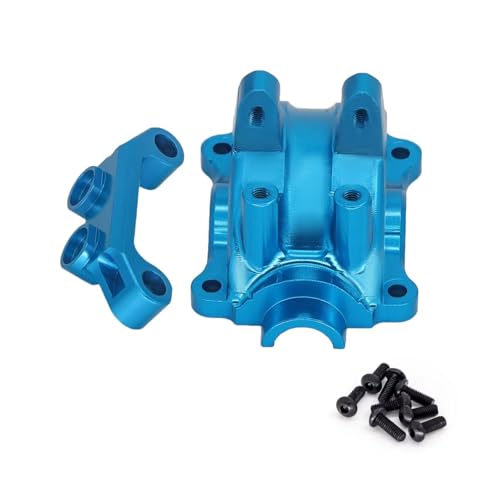 Cache différentiel Tamiya TT02 en aluminium bleu pour optimiser votre châssis RC - 2