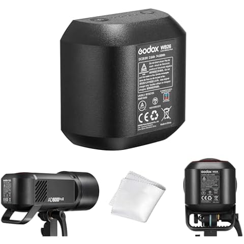 GODOX WB26 Battery for AD600Pro II Cover
