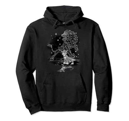 Disney The Lion King Simba Mufasa Stars Pullover Hoodie