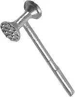 Amaciador de Carne Alumínio 22 cm – Martelo para Churrasco e Cozinha