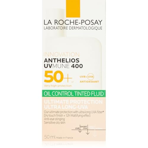 Anthelios - La Roche Posay Anthelios Uv Mune Oil Control Fluido Solare Colorato Spf50+ 50Ml - 985000710