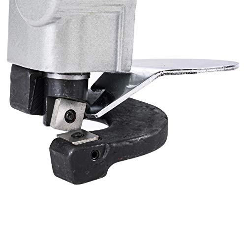 KATSU Elektrische Blechschere, 500W 220V Industriequalität Blech Kupfer Aluminium Edelstahl Cutter Metallschere Scherenschere Schneidet bis zu 2,5 mm Baustahlplatte 100322