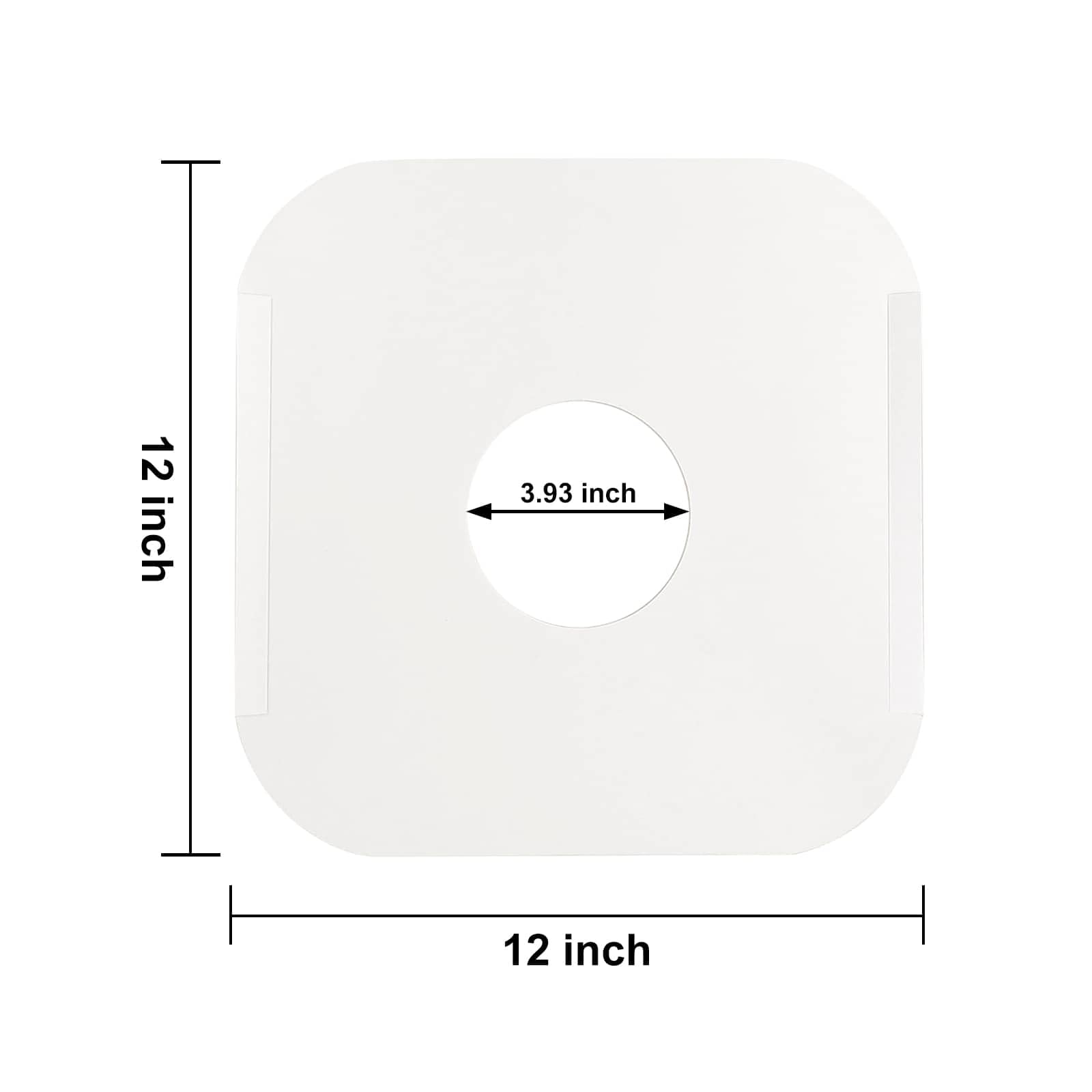 Protect You Play, custodia interna in carta kraft bianca con angoli arrotondati, 30,5 cm