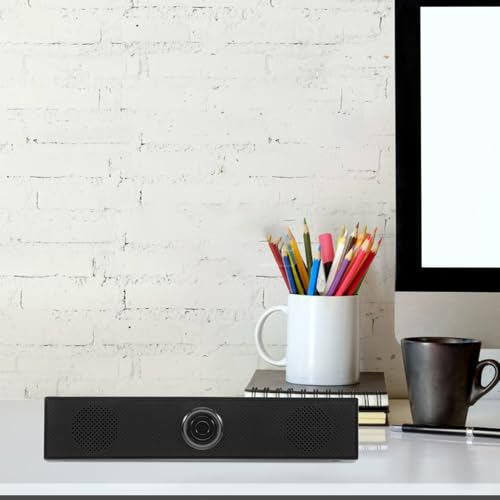 Subwoofer integrado en barra de sonido USB de material PC duradero 6