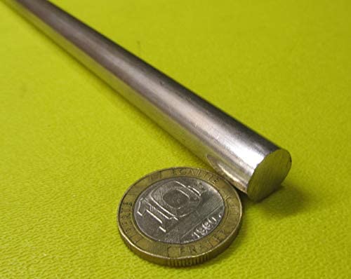 304 Stainless Steel Round Rod .4375" Diameter x 6 Foot Length 1 Piece