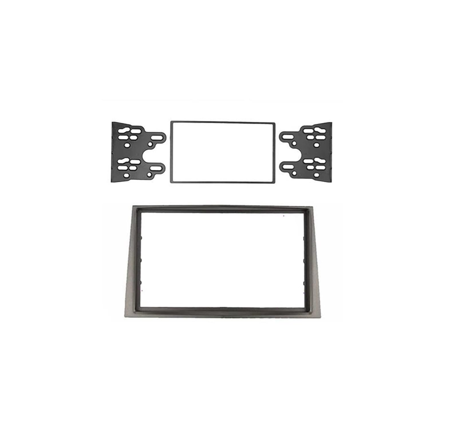 Genérico Marco de Radio de Coche Marco Radio Doble 2 DIN para Daewoo para Winstorm 2008-2011 Kit Ajuste Instalación Tablero Fascia Panel Estéreo con Bisel Placa Frontal Panel Embellecedor Radio