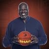 Shaq Junior 27.5 Basketball - Durable Rubber, Indoor/Outdoor Performance, Ideal for Training & Competitive Play