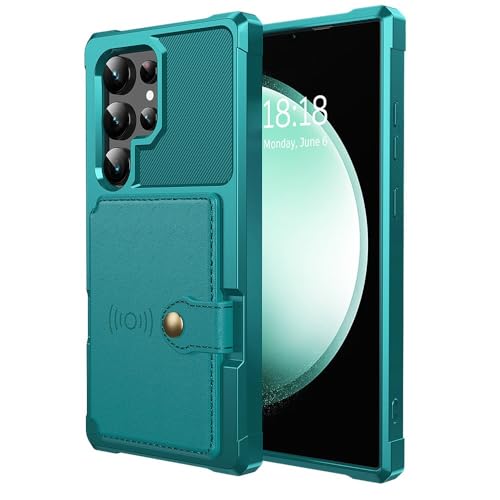 Coque Samsung S24 Plus silicone rigide vert pour éviter les bris