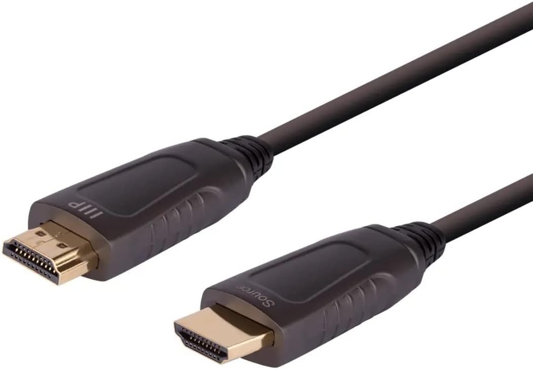 Monoprice 49ft 8K 60Hz AOC and 6ft 8K 60Hz Braided HDMI 2.1 Cable Bundle