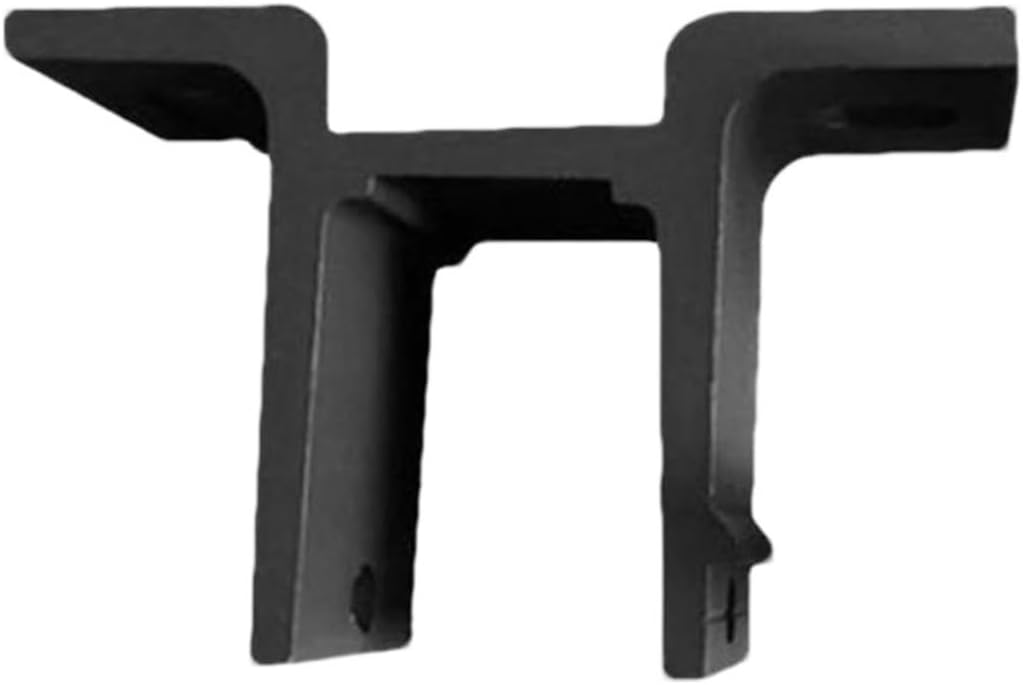 Awning Bracket Replacement Bracket Wall Mounted Retractable Awnings Aluminum Alloy Standard Manual Square Pipe Outdoor Patio(Black)