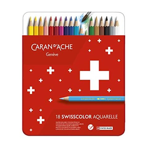 Caran D'ache Swisscolor Colour Pencils Set Cover