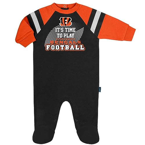 Image of Gerber NFL Unisex Baby Nfl Team Footed Sleep and Play