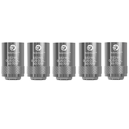 Joyetech Cubis (Pro) NotchCoil Verdampferköpfe 0.25 Ohm 5er Pack