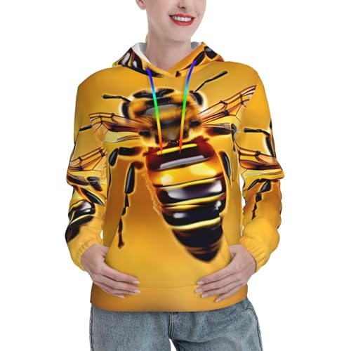 Sweat à capuche EdWal femme coupe ajustée contre le froid de mi-saison