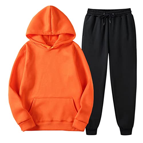 Survêtements pour homme automne hiver ensemble streetwear sport sweat pantalon jogging S