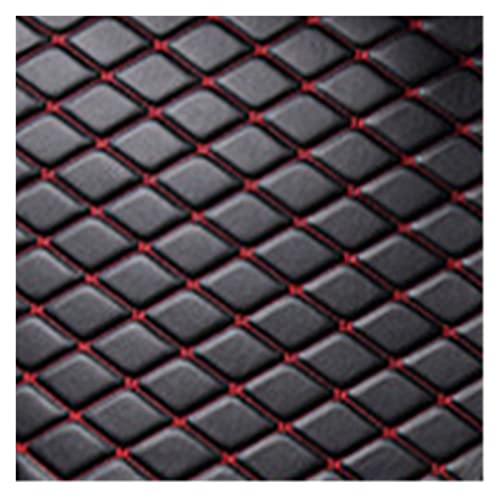 Tapis de coffre de voiture en cuir pour W205 C180 C200 C250 C300 2015-2019 noir et rouge