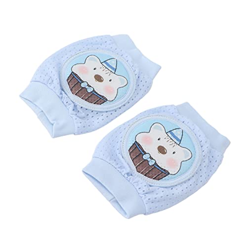 Joelheiras para crianças, joelheiras para bebês fofas duráveis e respiráveis espessas para proteção