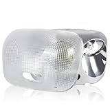 F37Z-13776-B LED Dome Light Map Lamp with Cover Compatible with 1993-2004 Ford Ranger Cab Interior Roof Overhead Ceiling Reading Lighting Replaces F67Z-13783-AA