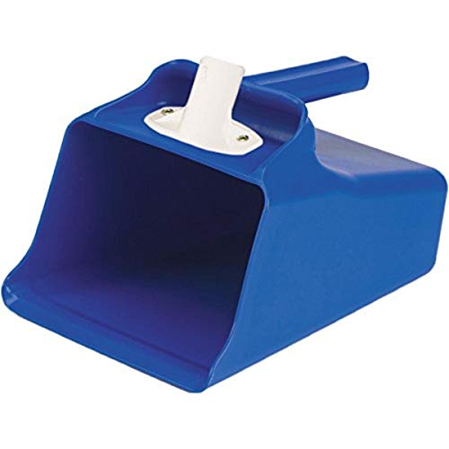 Remco 65523 Scoop,w/Handle Bracket,128 oz.,PP,Blue