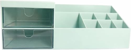 Multi-Compartment Desk Organizer with Drawer