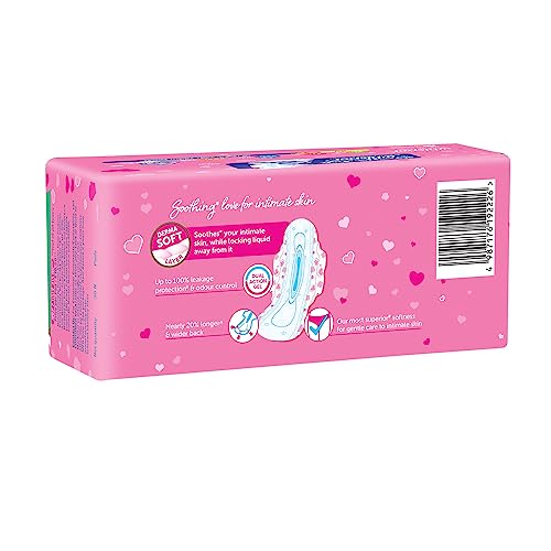 WHISPER ULTRA SKIN LOVE SOFT SANITARY PADS, 30 XL PADS, COTTONY SOFT, OUR #1 SOFTNESS, IRRITATION FREE, FOR INTIMATE SKIN, DISPOSABLE WRAPPER - Image 3
