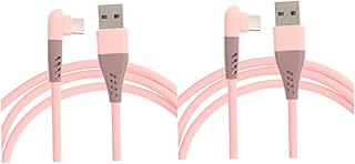 UKCOCO 2Pcs Cabo De Dados Typec Carregadores Portáteis Cabo De Carregamento Do Telefone Carregadores Do Telefone Cabo De Carregamento Tipo-C Adaptador De Interface Tipo-C Dispositivo De